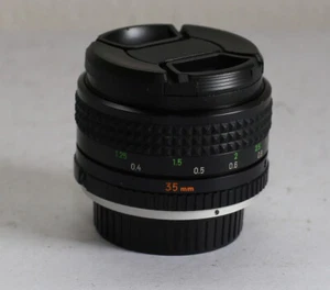 Minolta MC W. Rokkor 35mm 1:2,8 - MD - Objektiv - Picture 1 of 3