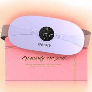 Portable Cordless Menstrual Heating Pad for Period Cramps Pain Relief, 3 Heat Le - Picture 1 of 9