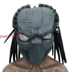 Alien vs Predator Latex Mask Predator Cosplay Mask Helmet Party Props Halloween! - Picture 1 of 9