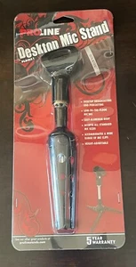 Proline 10” Desktop Microphone Stand Black PLDMS1 BRAND NEW Sealed Original Box - Bild 1 von 7