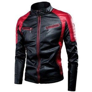 Las mejores ofertas en Carcasa exterior de cuero rojo abrigos, chaquetas y  chalecos para hombres | eBay
