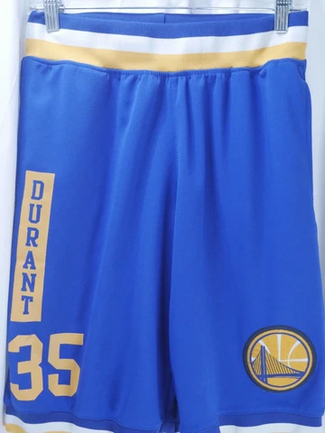 Kevin Durant Basketball Game Shorts Mens Size S Golden State Warriors #35 NBA Cover