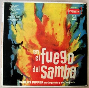 CARLOS PIPER Y ORQUESTA LP PROMO Na Brasa Do Samba RARE edition 60s BOSSA - Picture 1 of 4
