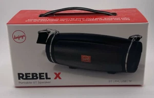 DEEJAYS REBEL X PORTABLE BT BLUETOOTH SPEAKER 30 FT RANGE - Picture 1 of 4