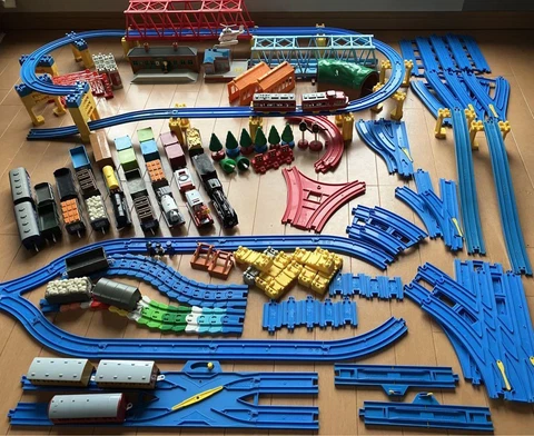 Tomica Plarail, Bulk Sale, Thomas'S Friends, Rails, Tested Working, With Extras Cover