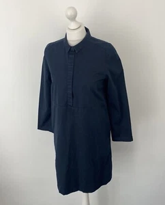 Cos Tunic Dress Navy Blue Size 38 EU - 10/12 UK Women’s - Picture 1 of 15