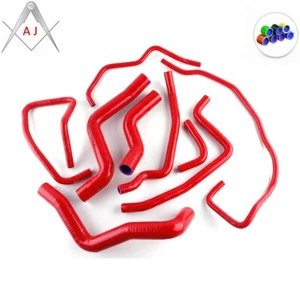 Kit de mangueras de refrigerante de agua para radiador de silicona rojo para Mazda RX8 RX-8 SE3P 13B-MSP R2 - Imagen 1 de 3