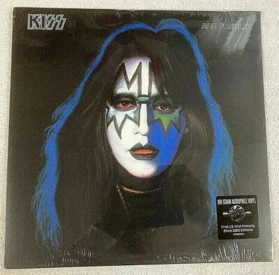 KISS Ace Frehley Solo LP Black Vinyl 180Gr Audiophile Poster 2014 release Sealed - Image 1 of 4