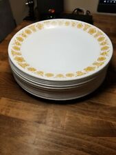 Vintage Corelle Butterfly Gold 10 ¼” Dinner Plates - Set of 10