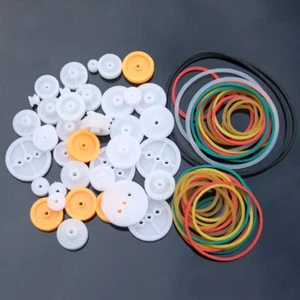 Plastic Gear Shaft RC Worm Set Motor Gearbox Robot Toy Model Parts Kit DIY Craft - Picture 1 of 69