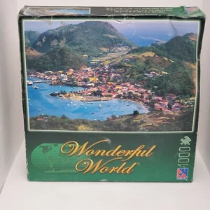 Wonderful World Bourg Des Saintes, Guadeloupe 1000 Pc Jigsaw Puzzle New Crushed - Picture 1 of 6