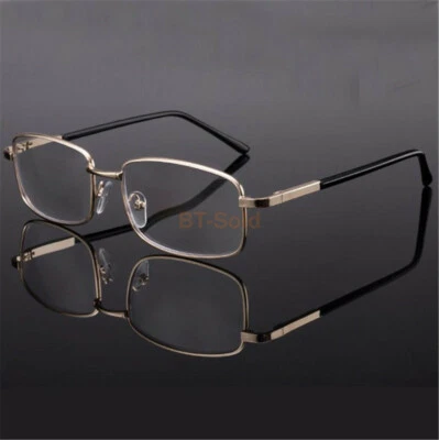 Progressive Multi-focus Far and Near Dual-use Reading Glasses Unisex Eyeglasses