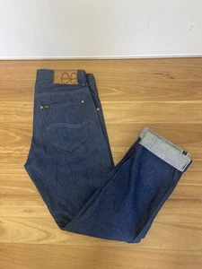 Lee 101 Premium Gold Selvedge Denim Crafted In Italy Men’s 32 X 32 Narrow Loom - Picture 1 of 14
