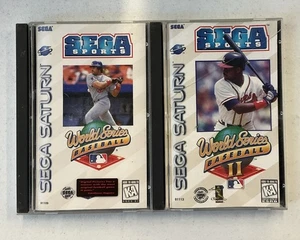 World Series Baseball I + II Sega Saturn komplett -- S2G -- - Bild 1 von 4
