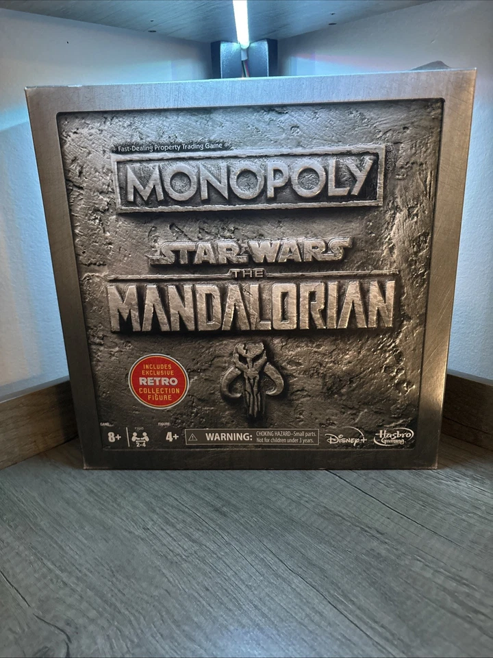 Juego de comercio de propiedades MONOPOLY Star Wars The Mandalorian (Hasbro) Foto 1 de 4