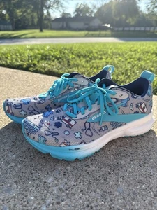 Brooks Trace 4 Hero Medical Nursing Blue/grey Running Sneakers Women’s Size 7 - Picture 1 of 14