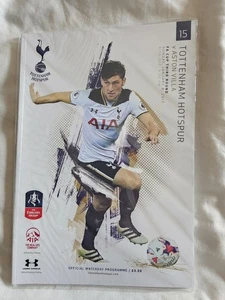 Tottenham Hotspur v Aston Villa F A Cup 8th January 2017 L - Picture 1 of 2