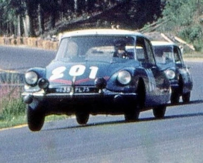 Spark 100SPA01 1/43 Citroen DS 19 No.201 24H Spa 1964 G. Verrier - A. Bertaut - Immagine 1 di 4