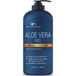 Being Naturals Aloe Vera Gel Stem Cells+manuka Honey 16.9 Fl Oz - Picture 1 of 6