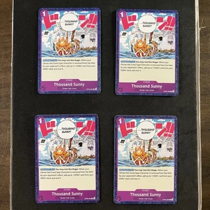 Thousand Sunny Playset - OP09-080 x4 - Emperors in the New World - One Piece - Picture 1 of 4