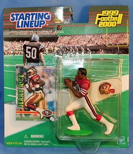 1999-2000 Starting Lineup Jerry Rice Action Figures San Francisco 49ers NFL - Picture 1 of 2