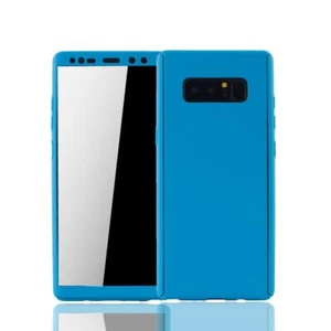 Etui Komórka Ochrona do Samsung Galaxy Note 8 Full Case Cover Ochrona wyświetlacza Niebieskie - Zdjęcie 1 z 4