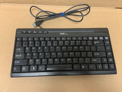 SIIG USB Mini Multimedia Keyboard JK-US0312-S1 - Image 1 of 4
