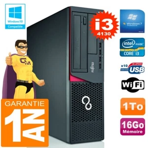 PC Fujitsu Esprimo E720 E85+ SFF Core I3-4130 RAM 16 GB Scheibe 1 Zu Wifi W7 - Bild 1 von 3
