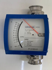 Krohne / Variable Area Flow Meter / H250/F/M9/ESK / PS:16BAR, TS:150°C, PT:24BAR - Picture 1 of 18