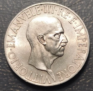 ITALIA REINO VITTORIO EMANUELE III 10 LIRE 10 LIRAS 1936 EBC+ - Picture 1 of 2