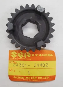 24351-24402 SUZUKI OEM NOS DRIVEN 5TH GEAR 24T 84-87 LT185 ALT185 - Picture 1 of 6