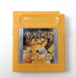 Pokemon Yellow Game Boy Cartridge - Special Pikachu Edition (Gameboy, 1999) - Picture 1 of 3