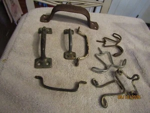 Antikes Konvolut verschiedene Haken & Griffe - Bild 1 von 3