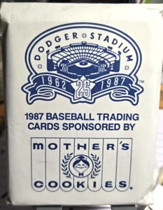 1987 Mother's Cookies Los Angeles Dodgers Complete Set (NM) Free Rtns - Picture 1 of 14