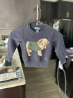 Kids Polo Ralph Lauren Bulldog Puppy Knit Sweater Size 2t