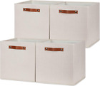Storage Baskets for Shelves Closet Storage,Sturdy Home Organization Bins for Gif