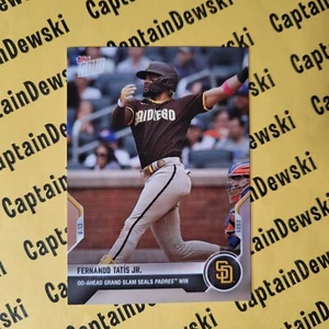 FERNANDO TATIS JR 2021 Topps Ahora #350 Grand-Slam Seals Padres Win PR1721 - Imagen 1 de 2