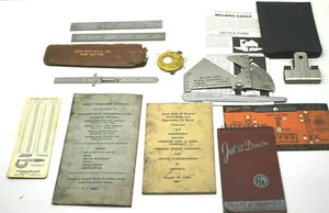 Vintage Union Metal Workers Pratt & Whitney Roma NY Iron Misure Acciaio+++ - Foto 1 di 5