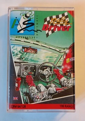 RALLY DRIVER - Alternative version - Commodore 64 C64 C128 - TESTED See photos - Image 1 of 4
