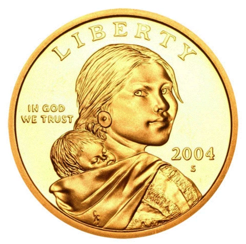 2004 S Proof Sacagawea Native American Dollar Cover