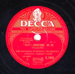 Goodall. Tchaikovsky (1812 Overture). Decca K 1349-50 (2). NM- - Imagen 1 de 1