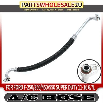 Conjunto de manguera de línea de succión de aire acondicionado para Ford F-250 F-350 F-450 Super Duty 11-16 6,7 L Foto 1 de 4