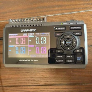GRAPHTEC midi LOGGER GL240 isolated multi-channel data logger Adapter CD Manual - Picture 1 of 10