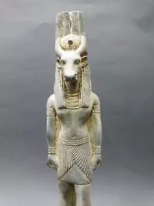 Replik Hathor Statue - Hathor Göttin Statuette - Made in Egypt - Bild 1 von 6