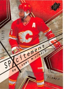 2008-09 SPx Spxcitement Spectrum #X35 Lanny McDonald /99 - Picture 1 of 2