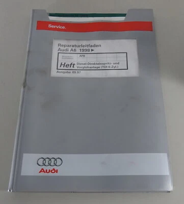 Manual de Taller Audi A6 C4 Diesel-Direkteinspritzer & Vorglühanlage 2,5 Tdi - Imagen 1 de 2