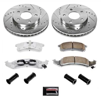 Kit de frenos de disco PowerStop - Delantero - Se adapta a Buick LeSabre 1994-1999, Buick Park Aven Foto 1 de 4