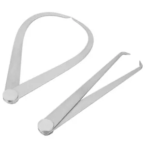2 Stück 6 Zoll Maschinist Edelstahl Gelenk Außen Innen Messschieber Messen. - Bild 1 von 11