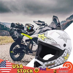 Motorcycle Helmet With Gloves And Goggles Electric Bike Helmet For Riding NEW - Picture 1 of 17
