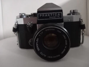 Praktica Spiegelreflexkamera Super TL mit Beroflex Objektiv 1,7/55 Lens - Bild 1 von 4
